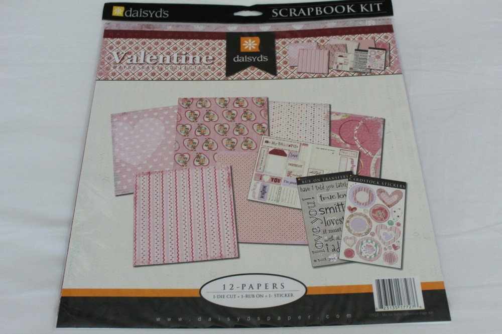 DAISY’S D’S – «MAYBE BABY» 12″ X 12″ COLLECTION KIT LS40016 RARE & RETIRED