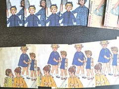 100pc Retro Scrapbooking JJ Craft Papers 3 1/4 X 3 1/4 In W Kids At Their Best
