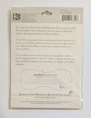 The Wake Funeral Service Memorial Scrapbook Stickers By Life’s Little Occasions