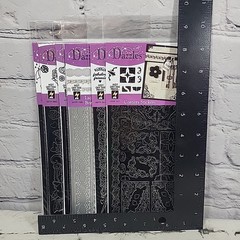 Hot Off The Press Dazzles Scrapbooking Stickers Assorted Lot Of 7 Dolls Flowers