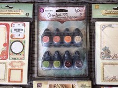 PRIMA LOT~12 Pks.~Chalk Edgers-Flowers-Sticker-Notecards-Bling-Wood Embell.~NEW