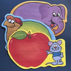 Vintage 90s Note Stationery Frank Shaffer Turtle Mouse Elephant Paper Sheets Lot