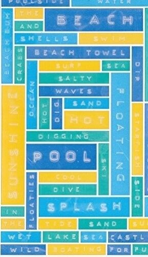 Pebbles Inc Water FUN Sticker Sheet