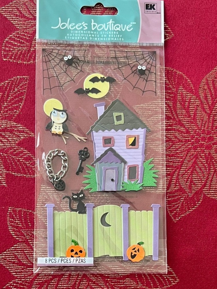 NEW YOU CHOOSE – SOME VERY RARE JOLEE’S SANDYLION SOFT SPOKEN HALLOWEEN STICKERS