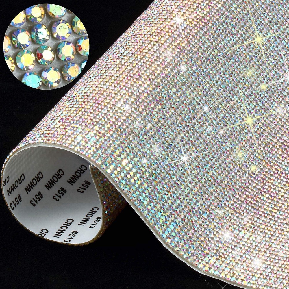 12000 Pieces Bling Bling Rhinestone Sheet Rhinestones Sticker DIY Car Decoration