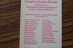 1983 Illuminations Fantasies Sticker sheet Ice Cream Dreams sundae milkshake pop