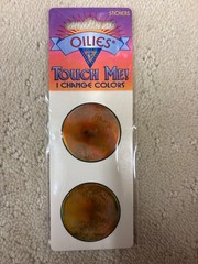 vintage oilies liquid crystal stickers – circles