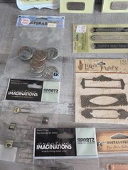 Lot 21 Packs Metal Stickers Embellishments Scrapbooking Craft Accents b101