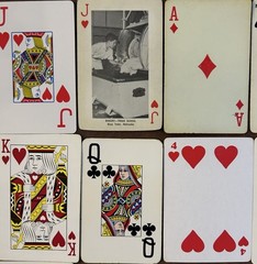 Single Swap Playing Cards LOT of 28 GREEN Themed Many Vintage