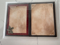 Creative Memories Holly Dazzle 4 Printed Journaling Boxes 8 Printed Photo Mats