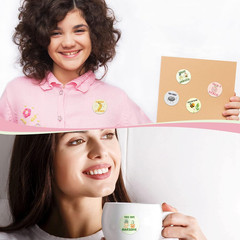 1000 Pcs Kudos Appreciation Stickers Retro You Are Awesome Thanks for Being Amaz