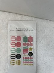 Pen+Gear Paper Lot Of 3 Pack 4-3″x8 Assorted Stickers Sheets #1