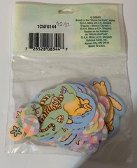 Winnie the Pooh & Tigger Stickers New (5) & Used (5) Confetti Hallmark Sandylion