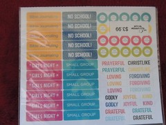 NEW Bella Blvd Illustrated Faith Basics Elements Stickers-Planner Pieces