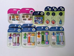 Lot of 12 Pkgs Scrapbook Craft 3D Embellishments-July 4th, Beach, Boy Girl Baby