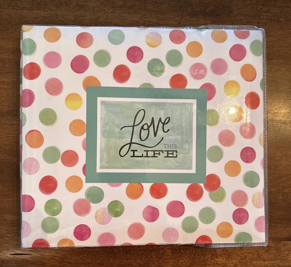 Love This Life 10” X 9” Scrapbook NEW