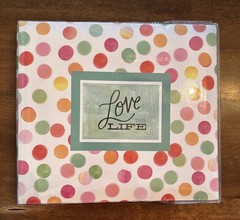 Love This Life 10” X 9” Scrapbook NEW