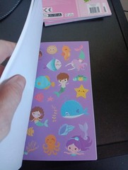STICKERBOOK FOR KIDS 18 SHEETS A5 MERMAID (B)