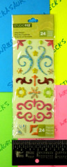 Whimsical Swirls & Frames Pillow Stickers 1 Sheet Sticker Pack Studio 112