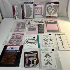 Huge Lot Metal Die Cuts Crafts Card Making Scrapbook, Embellishments And Holiday