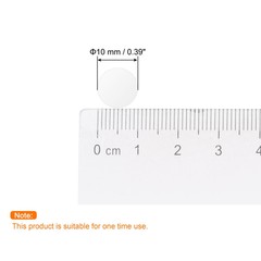 Seal Labels 10mm for Envelopes, Box and Packaging Clear Pack of 1000