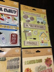 K&Company- Life’s Little Occasions Scrapbooking Stickers 4 Packs-New