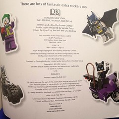 LEGO DC Batman Super Heroes Ultimate Sticker Collection Book 1000+ Reusable READ