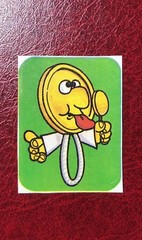 Vintage Scratch and Sniff Sticker- Banana Scent