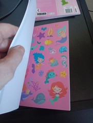 STICKERBOOK FOR KIDS 18 SHEETS A5 MERMAID (B)
