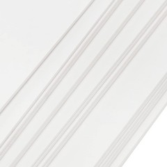 50 Sheets White Chipboard 3×5 Inch Medium Weight Cardboard Scrapbooking Board