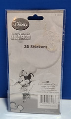 Lot of 4 Disney Sticker Mickey Minnie Mouse Dimensional Scrapbook