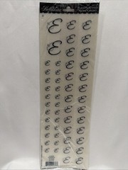 Bellisimo Personalized Monogram Stickers “E” Showers Wedding Marriage Party