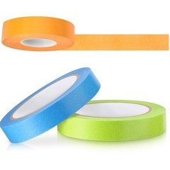 3 Rolls Laboratory Labeling Tapes, 3/4 x 164, Temp Resistant, Light Color