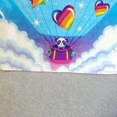 Lisa Frank Jumbo Hot Air Balloon Panda Sticker Balloon Fiesta Memorabilia