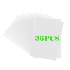 Shrink Plastic Sheets,36Pack Shrink Film Sheets Sanded Shrink Paper Sheets,Sh…