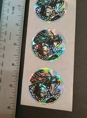 Vintage Stickers Marvel X Men Gambit Prism Sticker Mod VTG 90s Comic RARE