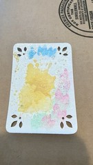 ACEO OOK mixed media art with watercolor 9 available