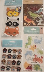 JOLEE’S BOUTIQUE K&Co Lot Of 11 Dimensional Scrapbooking Stickers ANIMALS