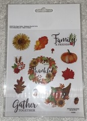 Stickabilities The Paper Studio THANKFUL Stickers 26 PCs THANKSGIVING HARVEST