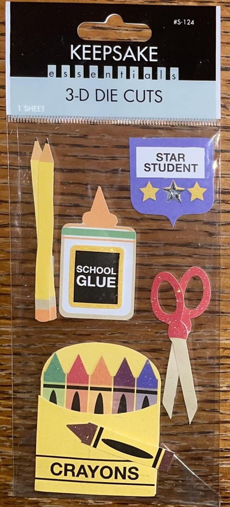 Sandylion Essentials Backpacks School Supplies Scissors Crayons Glue Stickers