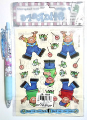 Children Provo Craft Stickers Scrapbooking Card Journal Planner 2 shts