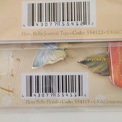 K & Co. ~2 packs ~Brenda Walton~ Grand Adhesions~ FLORA BELLA~ Scrapbooking~ NEW