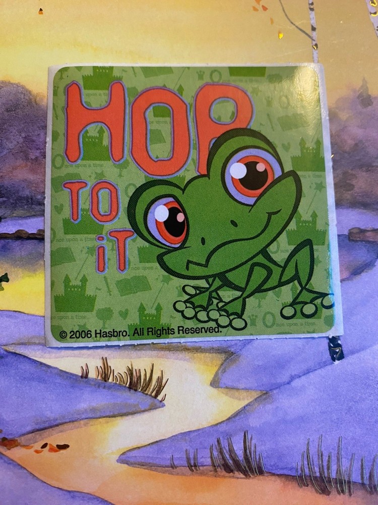 Littlest Pet Shop Hop To It Sticker Module 2.5” Inches