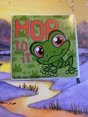 Littlest Pet Shop Hop To It Sticker Module 2.5” Inches