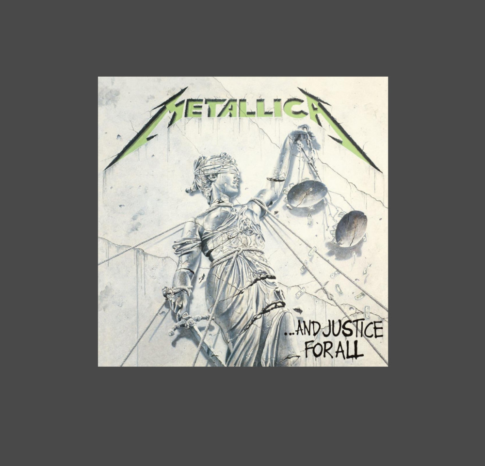 Metallica …And Justice for All Album Cover Sticker Decal