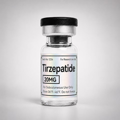 Customizable Holographic Peptide Vial Labels for 3ml Vials- Set of 20 labels!