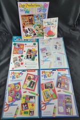 Memory Kit Scrapbook Kit Birthday School Holiday Baby Die-Cuts Lot x6
