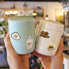 50Pcs Cute Food Stickers for Kids and Adults – Vinyl Stickers for Scrapbooks & W