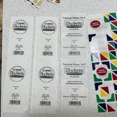 Frances Meyer St Series PHOTO CORNERS STICKERS & Confetti Multicolored