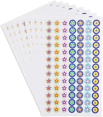 2730 Count Teacher Star Reward Stickers for Kids and Students, Small Sticker for